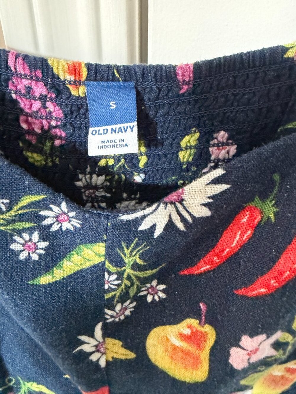 Old Navy Fit-Flare Linen Blend Midi Dress - Picture 5 of 7